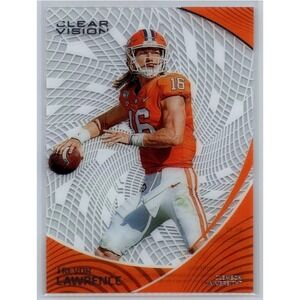 2023 Panini Chronicles Clear Vision‎ Draft Picks #23 Trevor Lawrence Clemson
